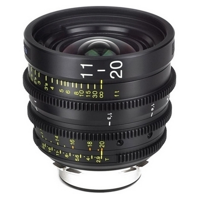 Tokina Cinema ATX 11-20mm T2.9 Wide-Angle Zoom Lens, Arri digital  PL Mount, parfocal optical layout provides for zoom racking