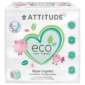 Attitude Eco Baby Wipes, Protection of Good Hygiene