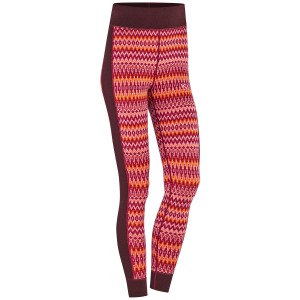 Women's Kari Traa Silja Wool Pants 2022, Medium Red, Wool Micron