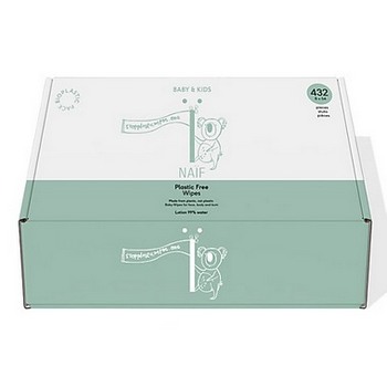 Naif Plasticfree Wipes Box