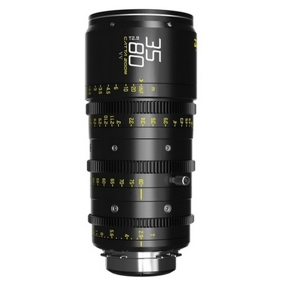 DZOFILM Catta Ace Zoom 35-80mm T2.9 Full-Frame Cine Lens for PL EF, Black,  parfocal optical style