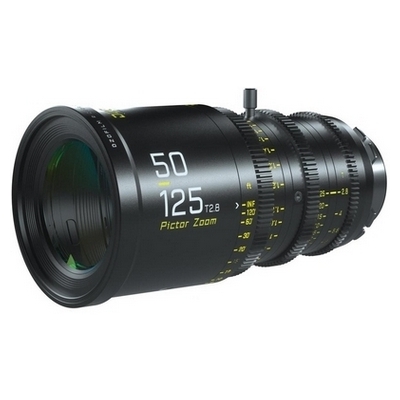 DZOFILM Pictor 50-125mm T2.8 Super35 Cine , PL EF Mount, Black, supplying various bayonet move choices with positive support