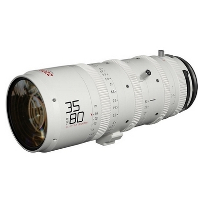 DZOFILM Catta Zoom 35-80mm T2.9 Full-Frame Cine Lens for Sony E, White