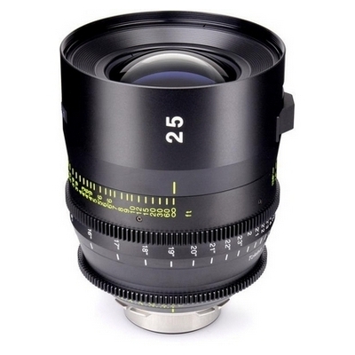 Tokina Vista 25mm T1.5 Cinema Prime Lens, Canon EF Mount, Focus Scale in Feet