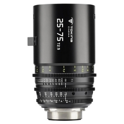 Tokina Cinema 25-75mm T2.9 Zoom Lens for Canon EF